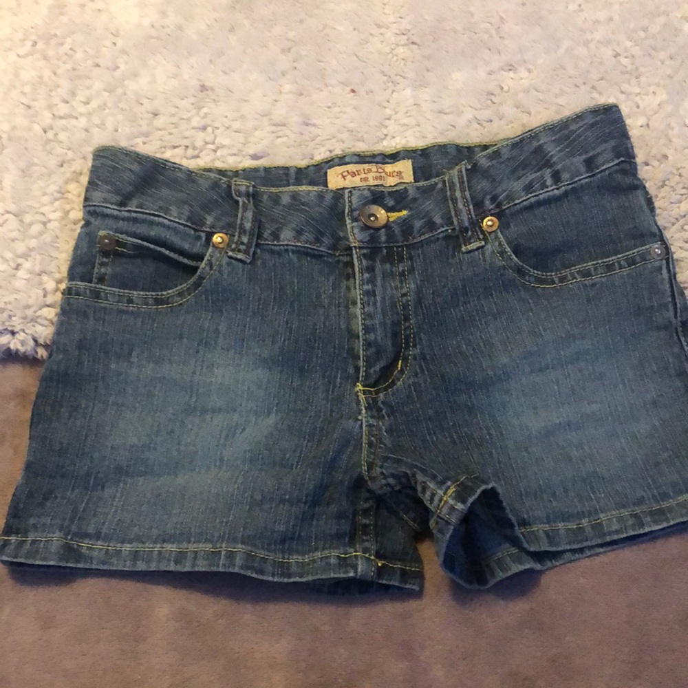 Paris blues shorts